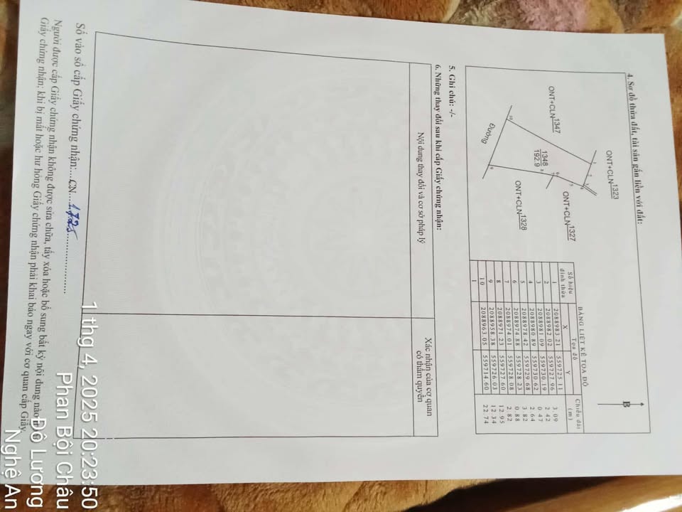 Đất nền lô góc 2 mặt tiền tại Lạc Sơn, Đô Lương 200m² giá 1.2 tỷ - Cơ hội đầu tư tuyệt vời!