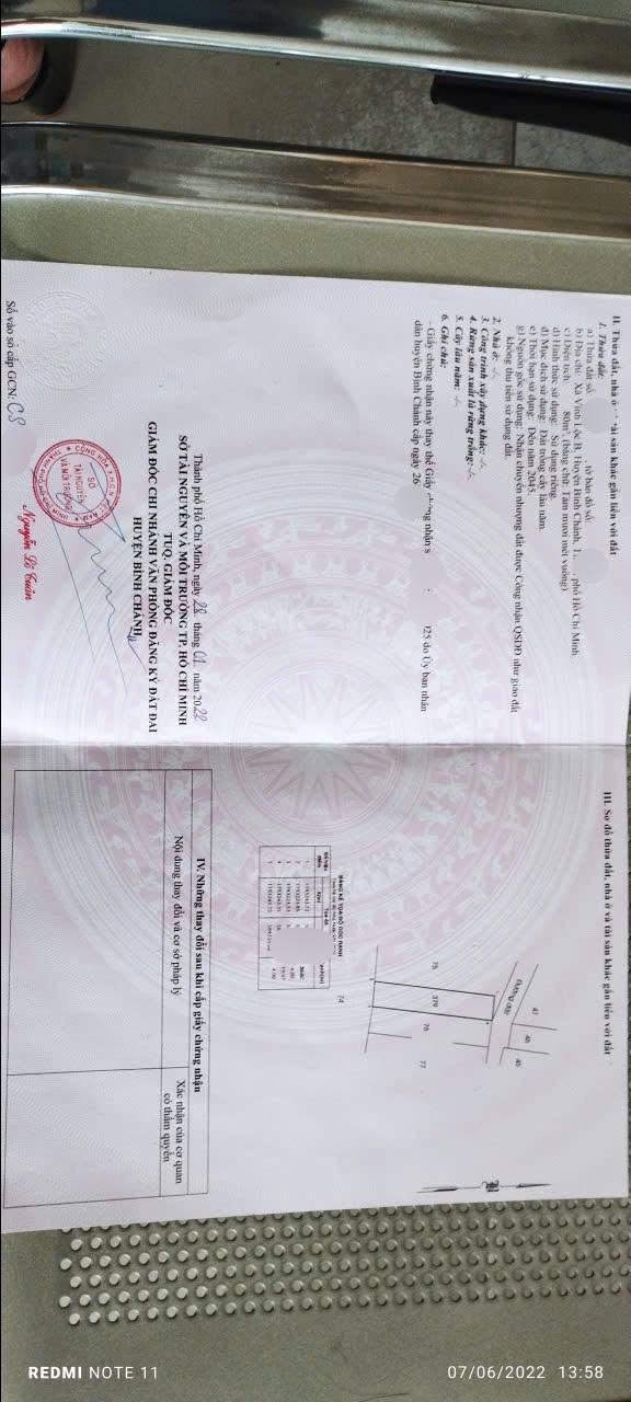 Đất nền Vĩnh Lộc B 80m² giá 1,7 tỷ - Lô góc 2 mặt tiền đẹp!