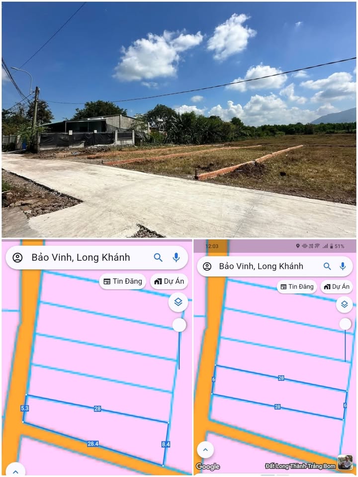 Đất nền thổ cư Bảo Vinh Long Khánh 179m² giá chỉ 680 triệu - View núi Chứa Chan tuyệt đẹp!