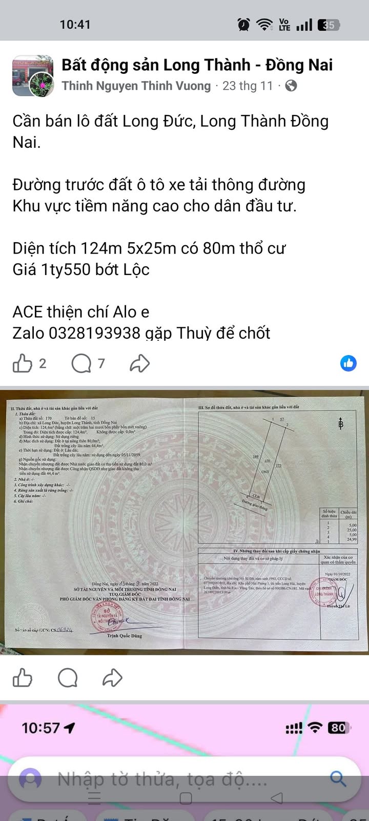 Đất thổ cư Bảo Vinh, Long Khánh 130m² giá 1.5 tỷ - Cần bán gấp chính chủ!