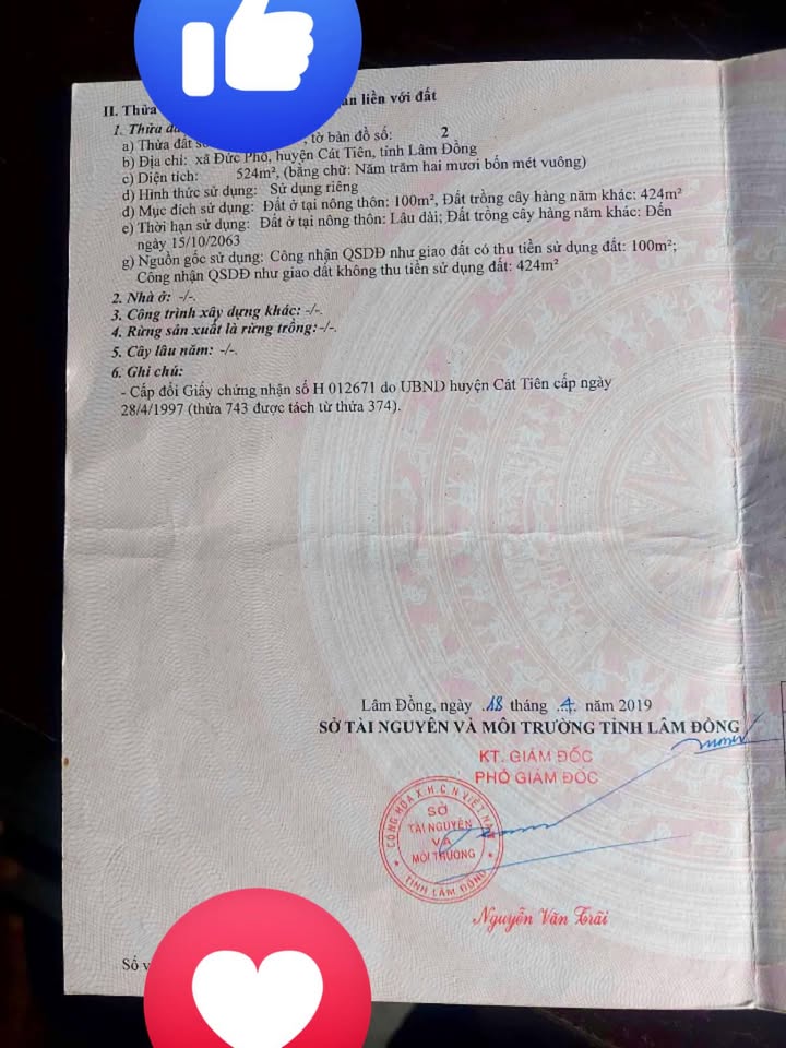 Đất nền mặt tiền 721 Đức Phổ 522m² - Đầu tư tiềm năng ngay hôm nay!