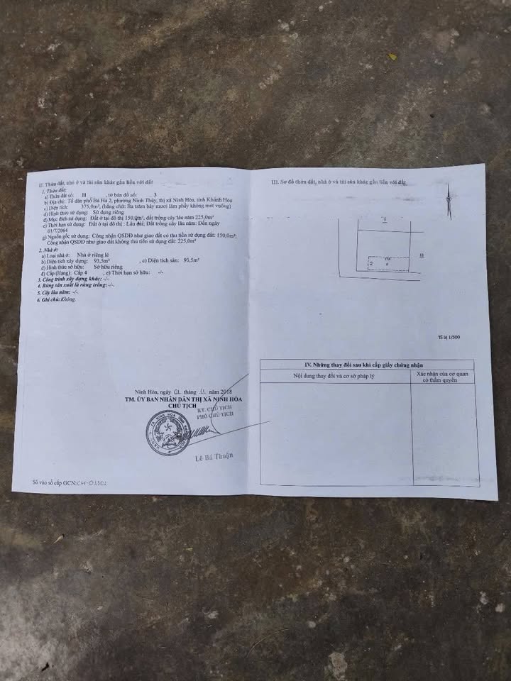 Nhà cấp 4 Biển Dốc Lết Ninh Hòa 351m² giá 11.5 tỷ - Cách biển chỉ 55m!