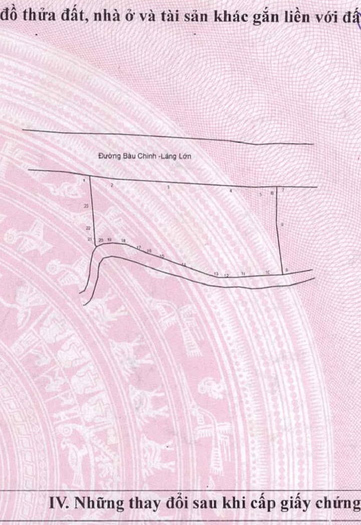 Đất thổ cư mặt tiền Chính Bàu Chinh, Châu Đức 300m² giá 7.2 tỷ - Đầu tư sinh lời ngay!