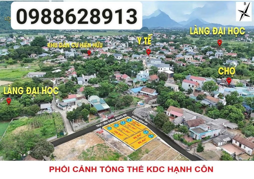 Đất nền Tân Tiến, Chương Mỹ 100m² giá chỉ 1.7 tỷ - Sở hữu ngay lô đất trong lành!