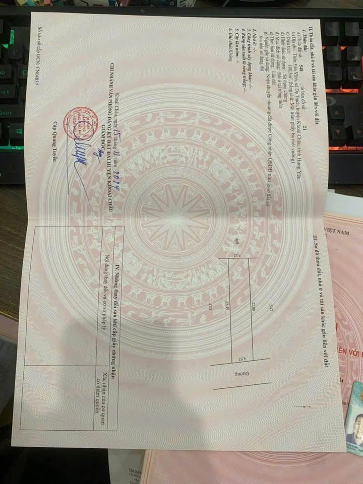 Đất thổ cư 100m² tại Triệu Việt Vương, Khoái Châu - Giá chỉ 400 triệu, cơ hội đầu tư tuyệt vời!