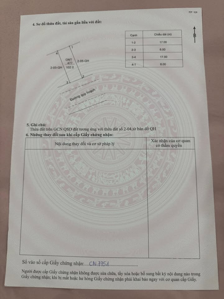 Đất đấu giá KDC Chám Định Trung - Vĩnh Yên 102m² giá chỉ 2 tỷ - Đầu tư sinh lời ngay!