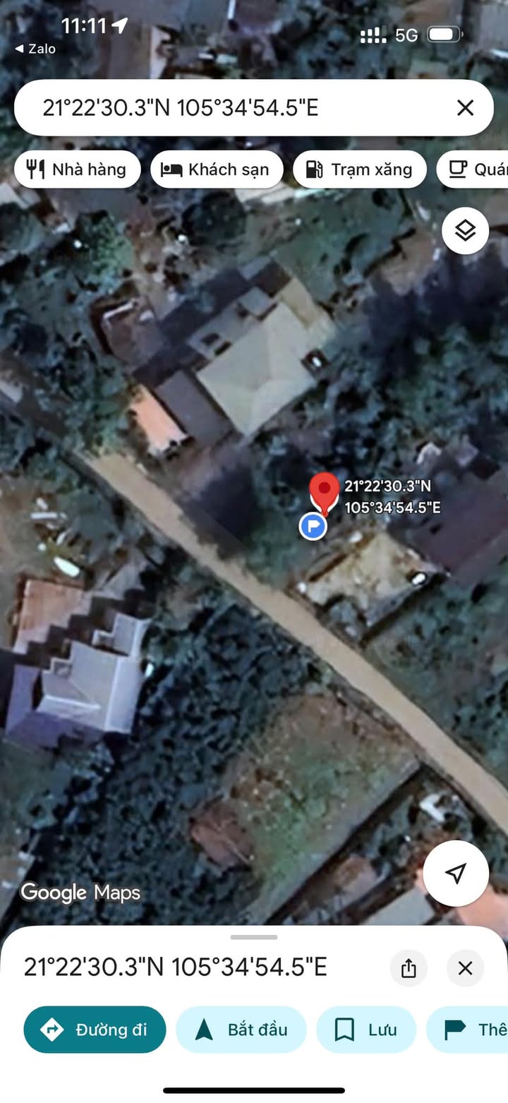 Đất thổ cư 500m² thôn Mé, xã Hướng Đạo - Phù hợp xây xưởng hoặc trọ