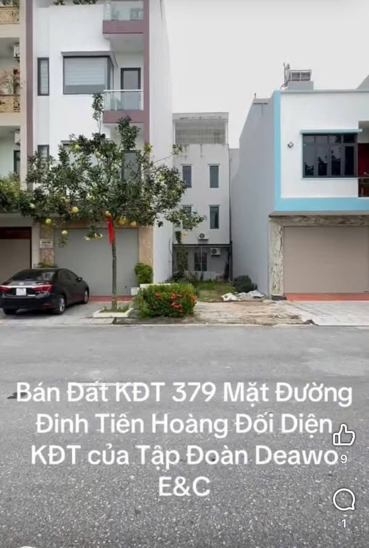 Lô đất mặt đường Đinh Tiên Hoàng, KĐT 379, 65m² - Giá chỉ 4 tỷ, hướng Đông Nam!