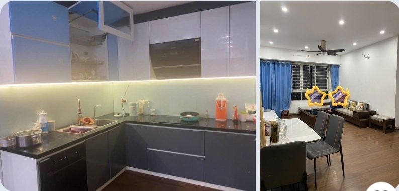 Căn hộ Hemisco Xa La Hà Đông 90m² giá 9.5 triệu - Bàn giao ngay!