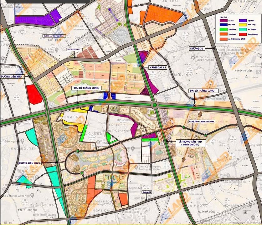 Đất dịch vụ tại xã An Thượng, Hoài Đức 48.4m², giá 7.744 tỷ - Vị trí đẹp, ô tô tránh nhau!