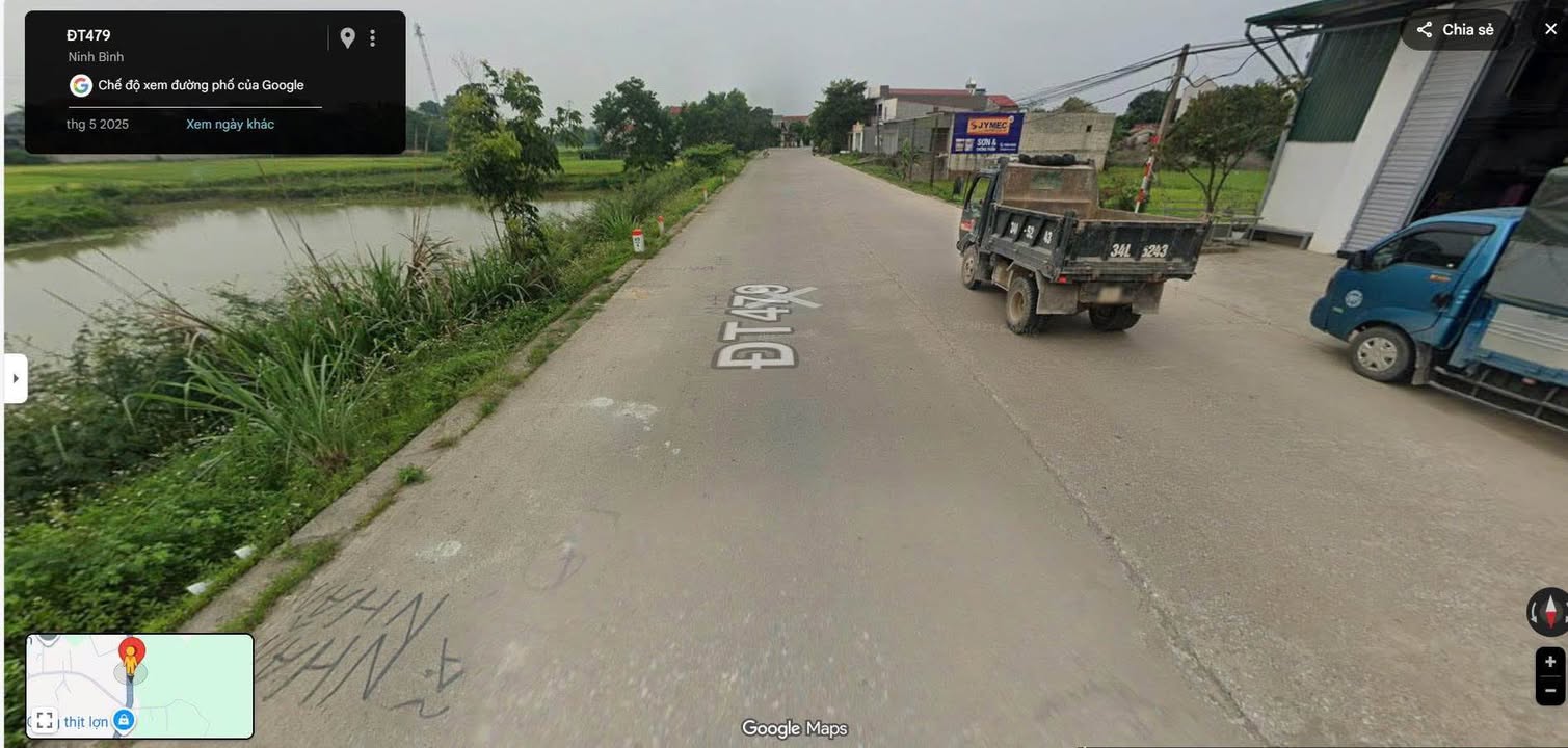 Đất thổ cư tại Thôn 1, xã Gia Lâm, Ninh Bình 50m² - Giá thỏa thuận, mặt đường 479!