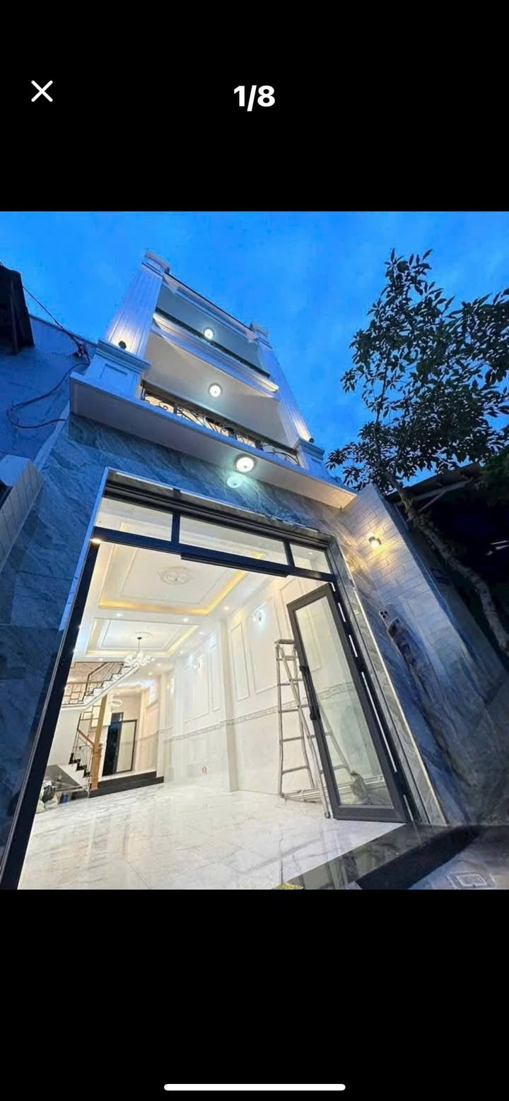 Nhà xây mới 2358 Phạm Thế Hiển, P6, Q8 - Đường rộng, 4PN, 7.5 tỷ