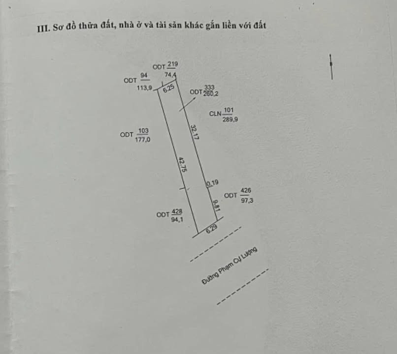 Đất nền mặt tiền đường Phạm Cự Lượng, TP Long Xuyên 268m² - Tiềm năng kinh doanh lớn!