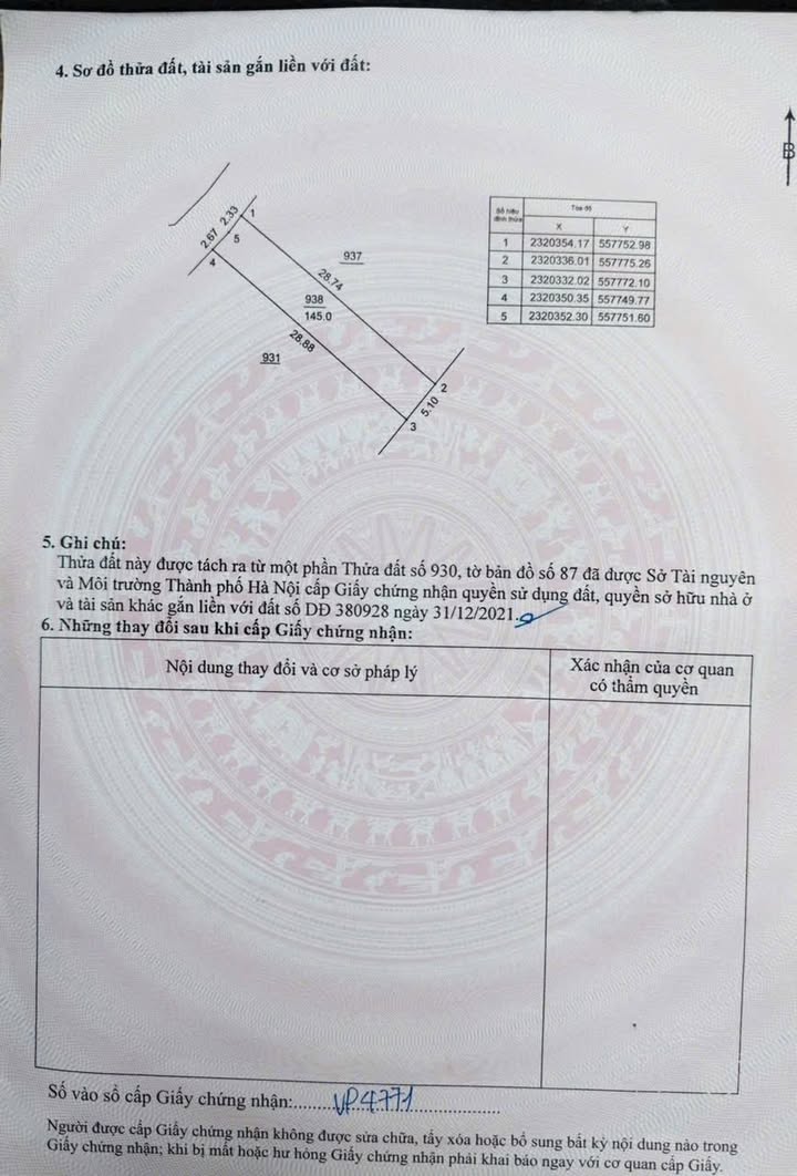 Đất thổ cư Quốc Oai 290m² giá 13.34 tỷ - Vị trí thuận lợi, dân cư đông đúc
