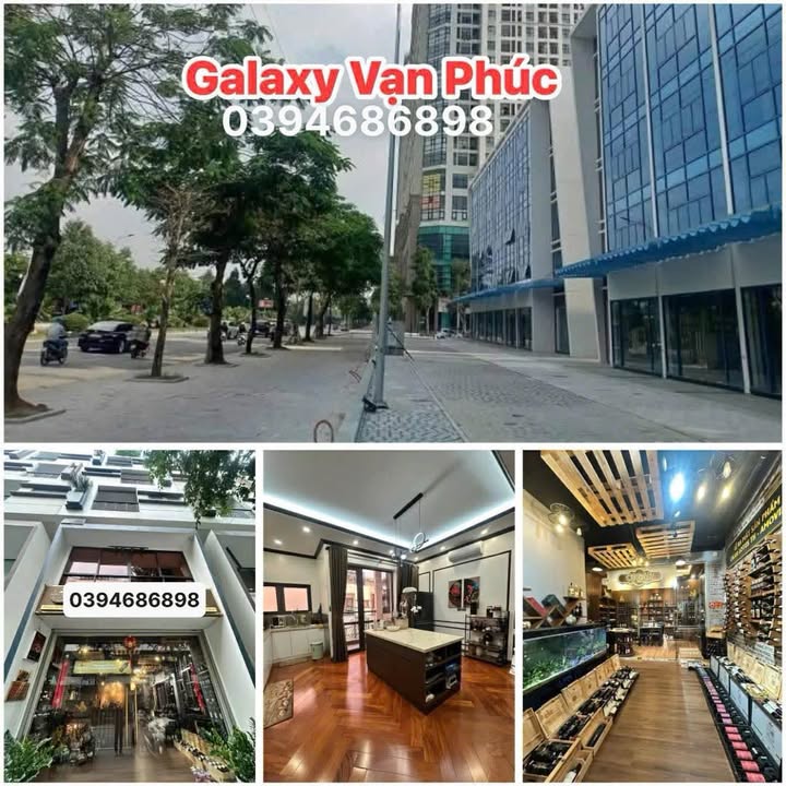 Nhà liền kề Galaxy Vạn Phúc 92m² giá 34 tỷ - Kinh doanh sầm uất, thang máy tiện nghi!