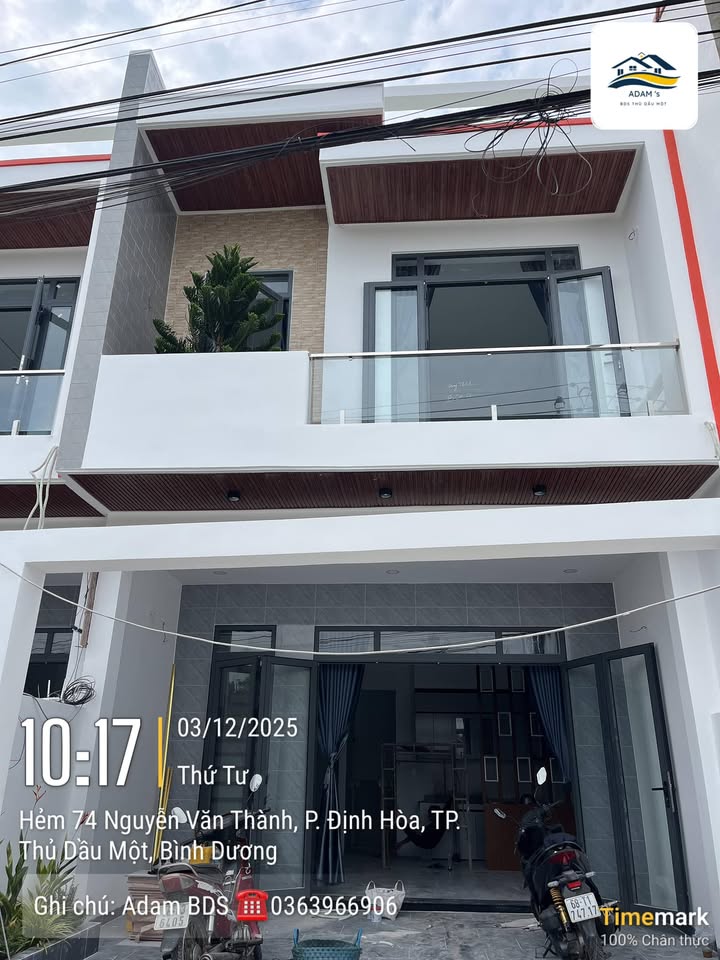 Nhà phố Định Hoà Thủ Dầu Một 82m² giá 2.7 tỷ - Sẵn sàng vào ở ngay!