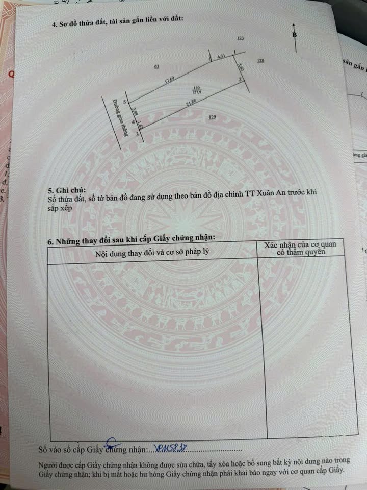 Đất thổ cư 121m² tại Xuân An, Nghi Xuân - Giá 1.4 tỷ, đường 7m rộng rãi!