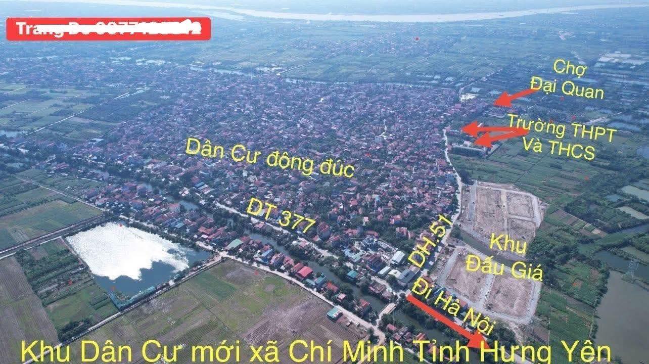 Đất nền Đại Hưng, Khoái Châu 102m² giá 3.72 tỷ - Tiềm năng đầu tư mạnh mẽ!