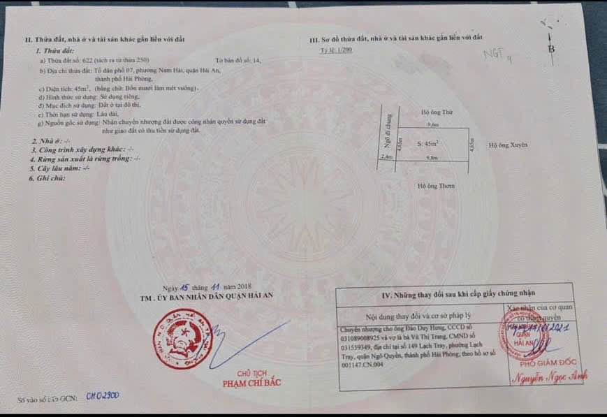 Đất nền Ngô Gia Tự 45m² giá 2.4 tỷ - Sổ đỏ chính chủ, vị trí đắc địa!