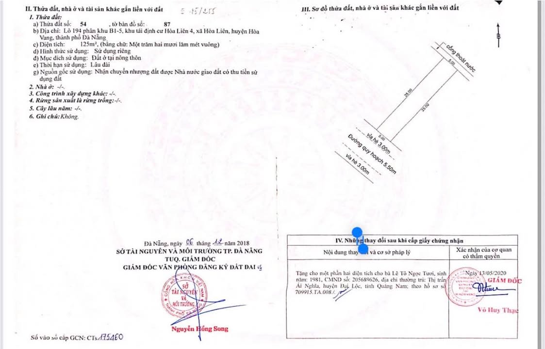 Đất nền Hòa Liên 125m² giá 2.7 tỷ - Đầu tư sinh lời ngay hôm nay!