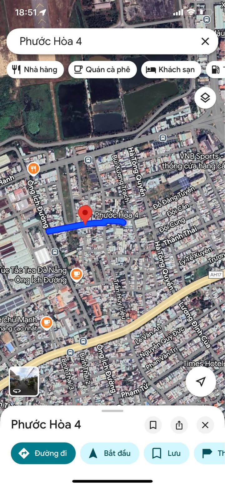 Đất mặt tiền Phước Hòa 4, Cẩm Lệ, 156m² chỉ 6.24 tỷ - Đầu tư sinh lời ngay!