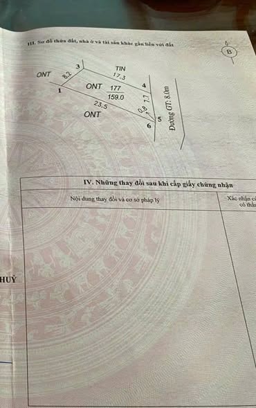 Đất thổ cư Tu Vũ Thanh Thủy 159m² giá chỉ 9xx triệu - Gần chợ, trường học!