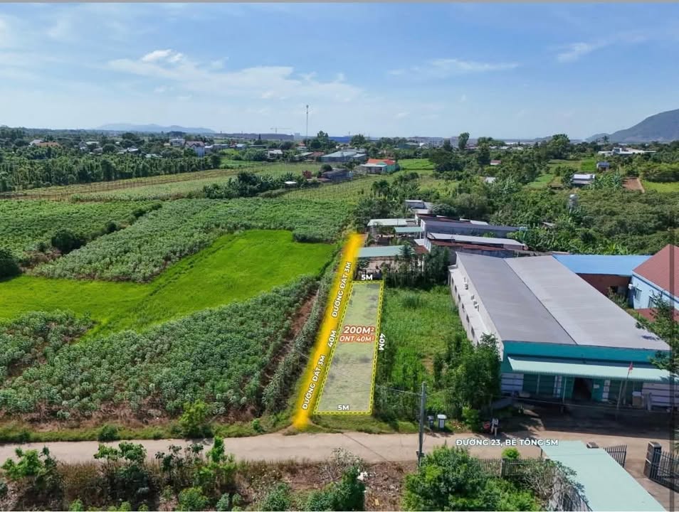 Đất nền 2 mặt tiền đường 23, Nghĩa Thành 200m² giá chỉ 1.2 tỷ - Cơ hội đầu tư tuyệt vời!