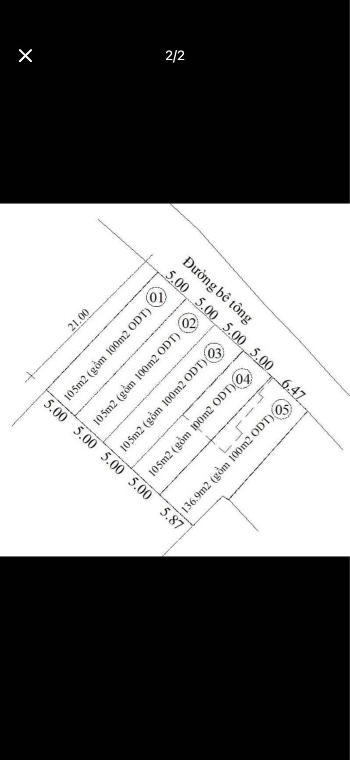 Đất nền hẻm 259 Đoan Tĩnh 105m² giá chỉ 1 tỷ - Cơ hội đầu tư tuyệt vời!
