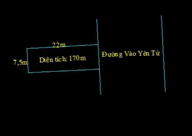 Đất mặt đường vào Chùa Yên Tử, Uông Bí 170m² giá 2 tỷ - Cơ hội đầu tư lý tưởng!