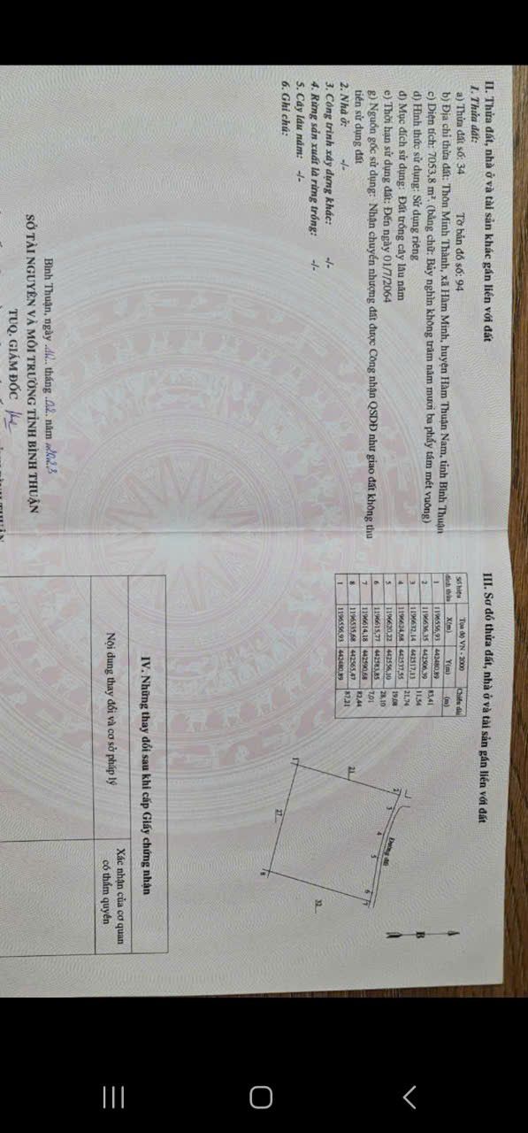 Đất nền Tân Hải La Gi 1.7ha giá chỉ 1.4 tỷ - Cần bán gấp!