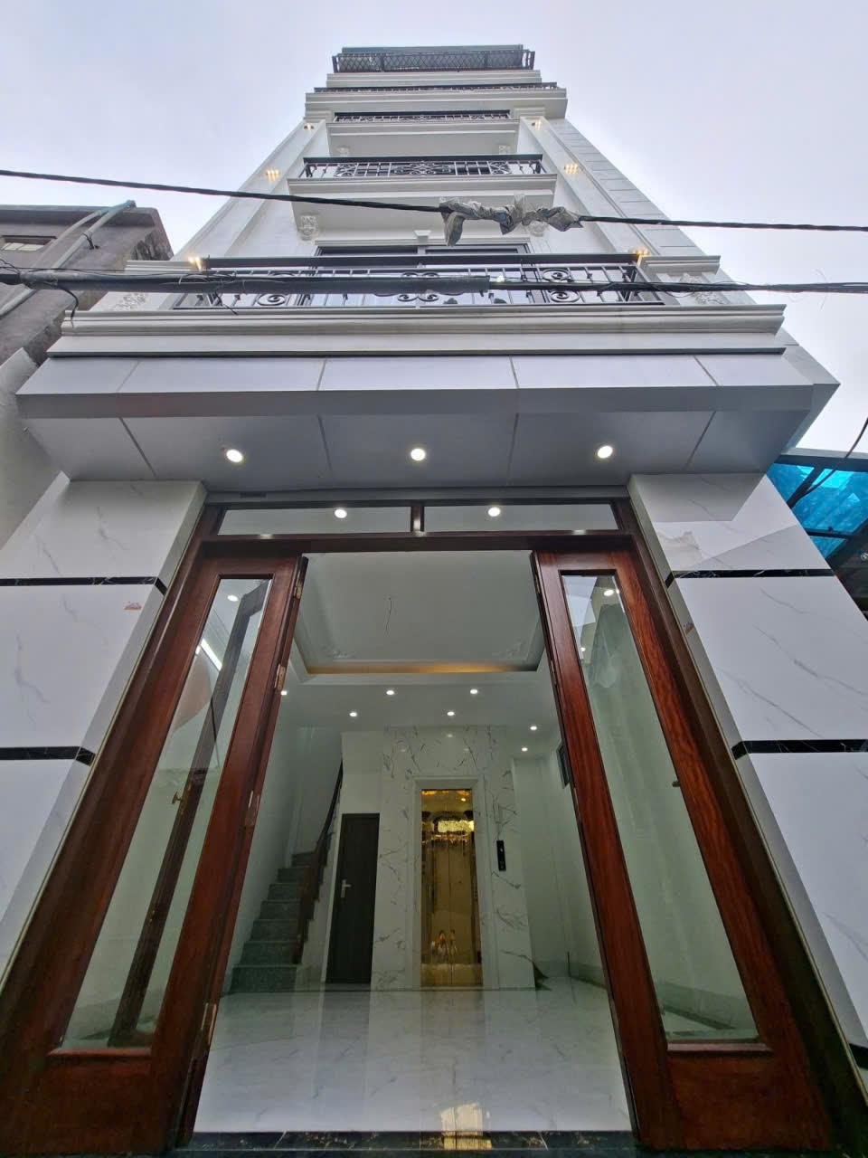 Bán nhà Trần Phú, Hoàng Mai 36m² - Lô góc, 7 tầng, full nội thất cao cấp