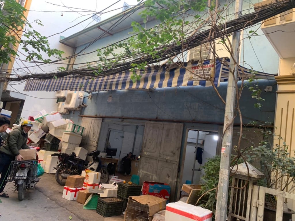 Cho thuê nhà 2 tầng mặt đường Nhân Mỹ, Mỹ Đình 1 - Phù hợp làm văn phòng, kho