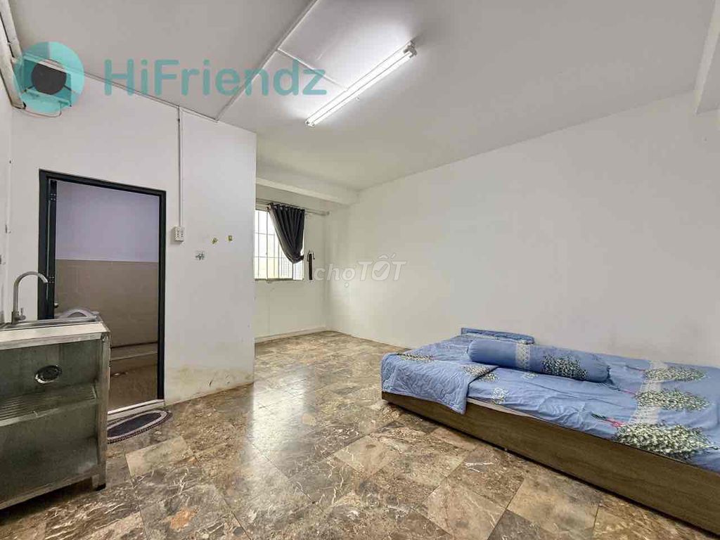 Phòng cho thuê Kinh Dương Vương 26m² giá 3 triệu - Cửa sổ trời thoáng đãng!