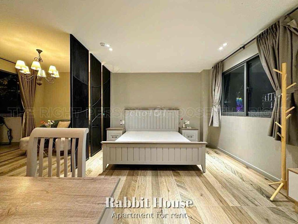 Căn hộ 1 phòng ngủ Bình Thạnh 40m² giá 8.5 triệu - Full nội thất cao cấp ngay Cầu Sài Gòn!