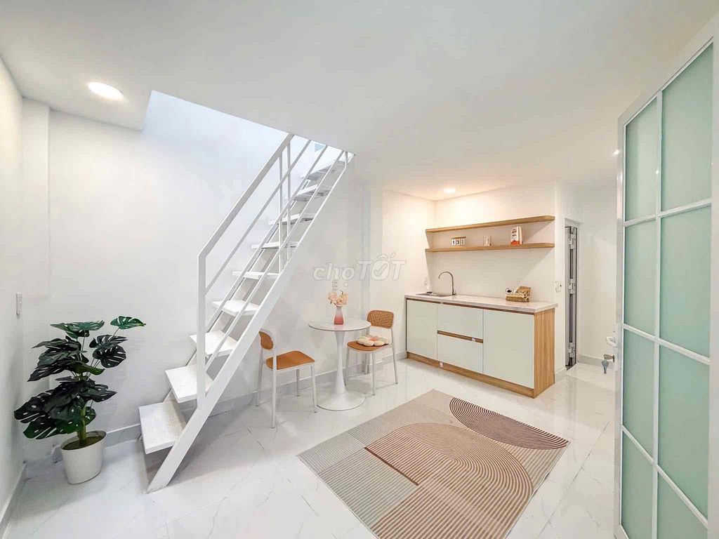 Phòng 1 trệt, 1 lửng gần KCX Tân Thuận - Giá 4.7 triệu, nội thất đầy đủ!