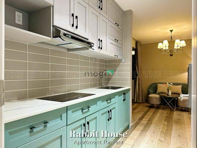Penthouse 1 phòng ngủ Hồ Hảo Hớn Quận 1 giá 18 triệu - Không chung chủ, giờ giấc tự do!