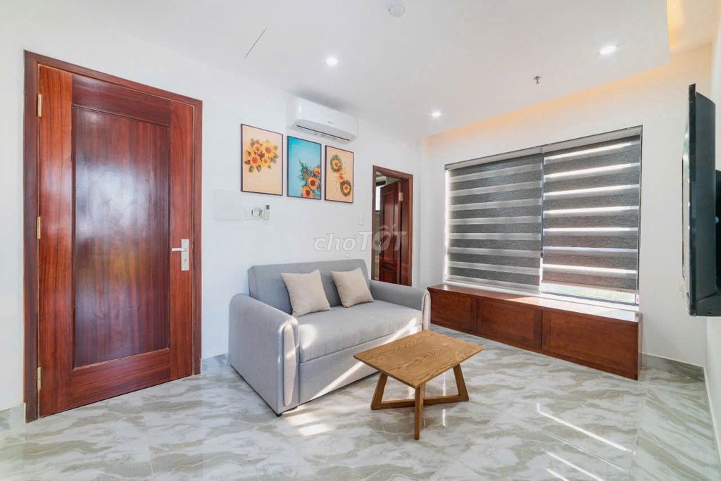 Căn hộ 1PN Đường Trần Sâm, Sơn Trà 35m² giá 6 triệu - Nội thất hiện đại, thoáng mát!