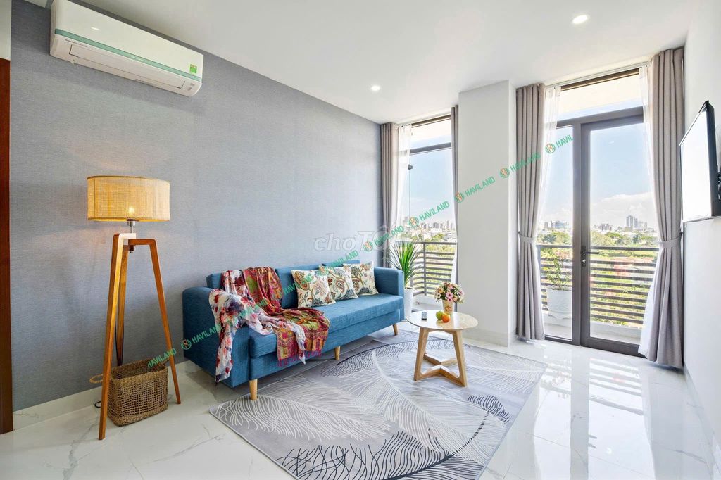 Căn hộ cho thuê 2PN 80m² giá 14 triệu - Full nội thất, ban công rộng!