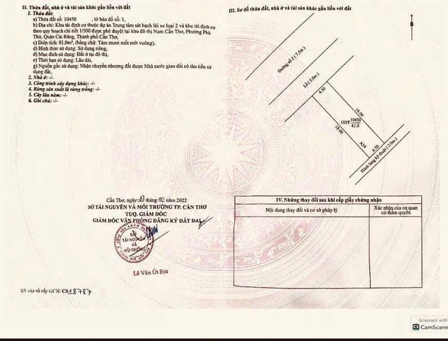 Đất nền góc đường số 2 KDC Chiến Thắng, P. Hưng Phú, Cần Thơ - Giá 2.29 tỷ