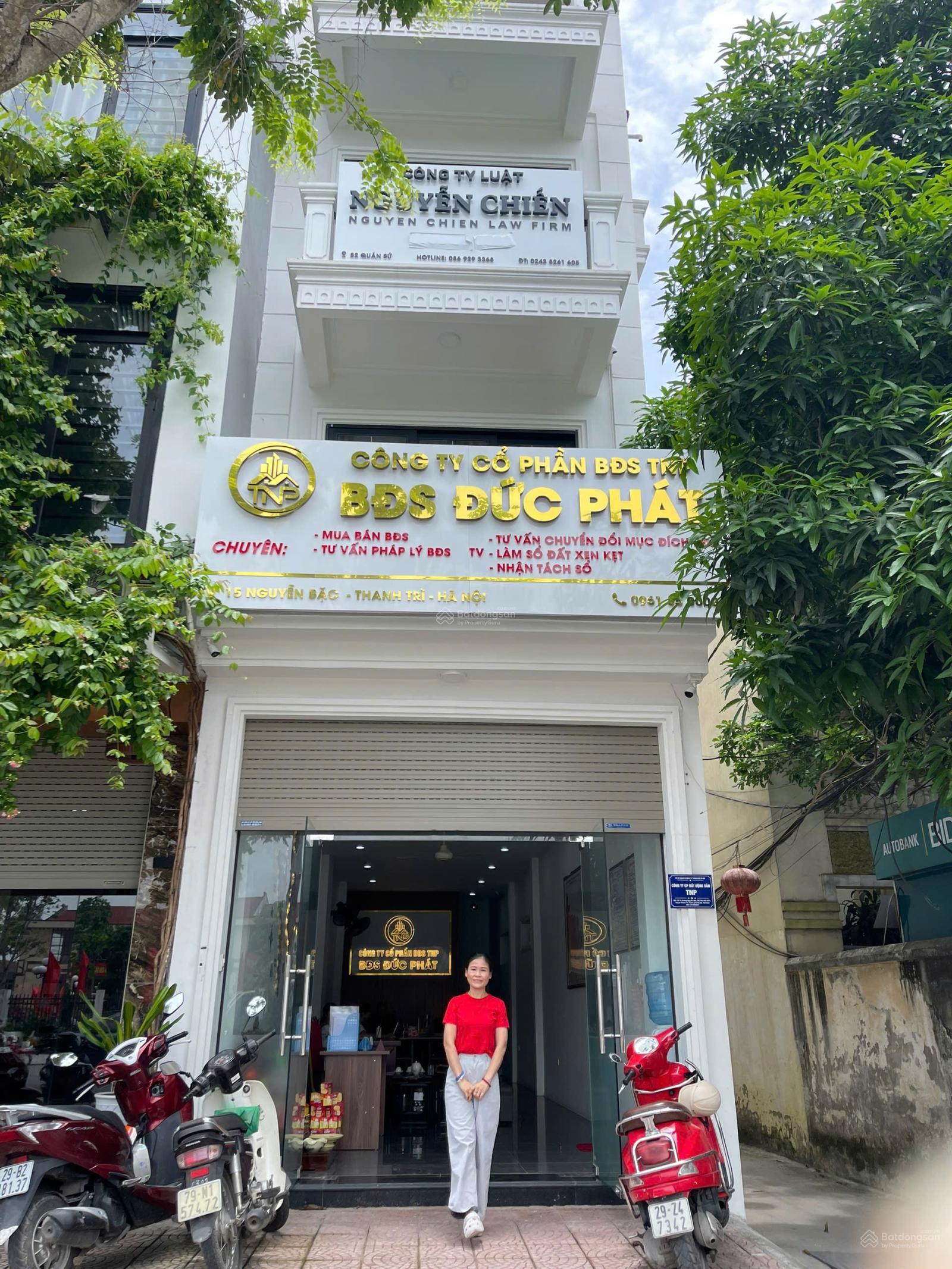 Nhà mặt phố số 17 Nguyễn Bặc, Tứ Hiệp 55m² giá 25 triệu - Phong thủy tốt, cho thuê ngay!