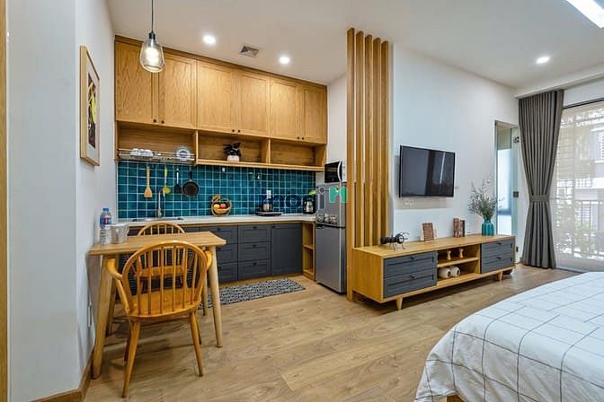 Căn hộ 1PN Võ Duy Ninh 45m² giá 12 triệu - Không gian sang trọng, full nội thất!