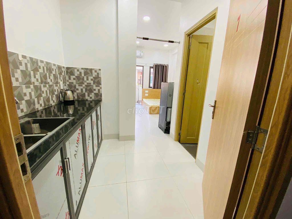 Căn hộ 1PN Hoàng Sa 35m² giá 6.3 triệu - Full nội thất ngay Ga Sài Gòn!