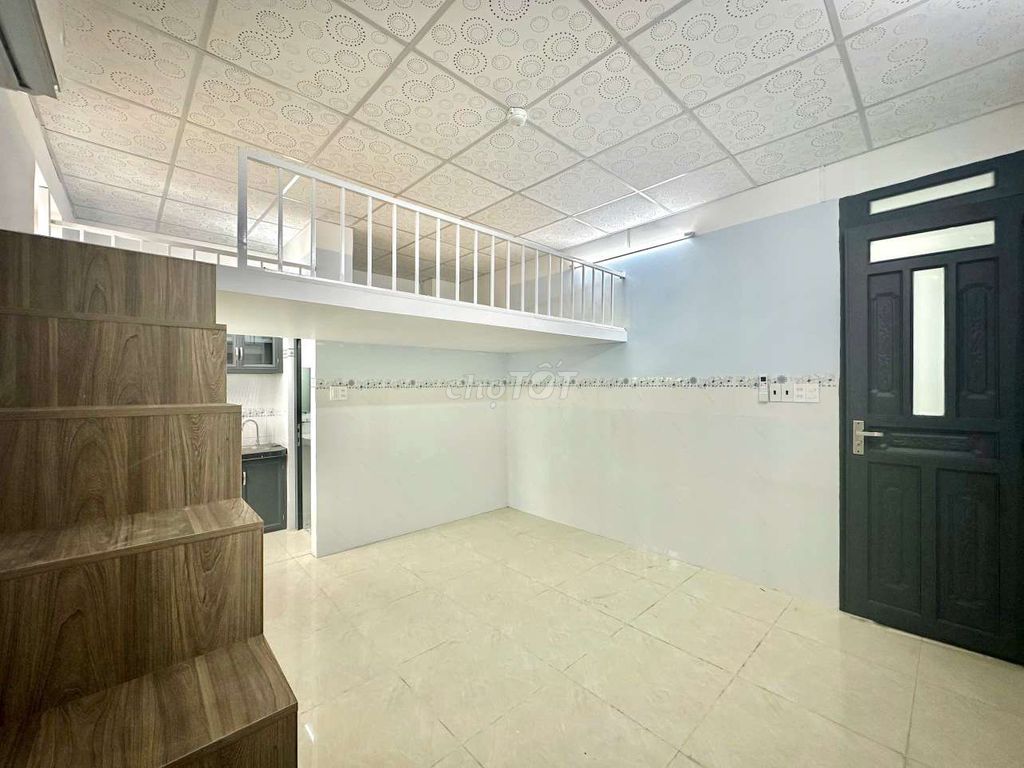 Phòng cho thuê full nội thất hẻm ô tô 35m² giá 5.8 triệu - Giờ giấc tự do, không chung chủ!