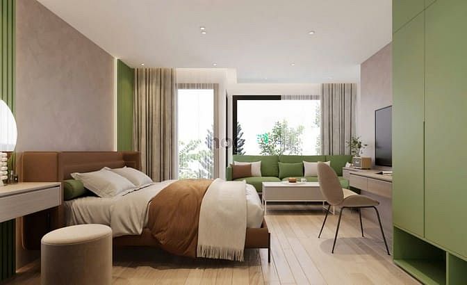 Căn hộ chung cư mini 1 phòng ngủ Quận 3 35m² giá 15 triệu - Thiết kế hiện đại, sẵn sàng vào ở!