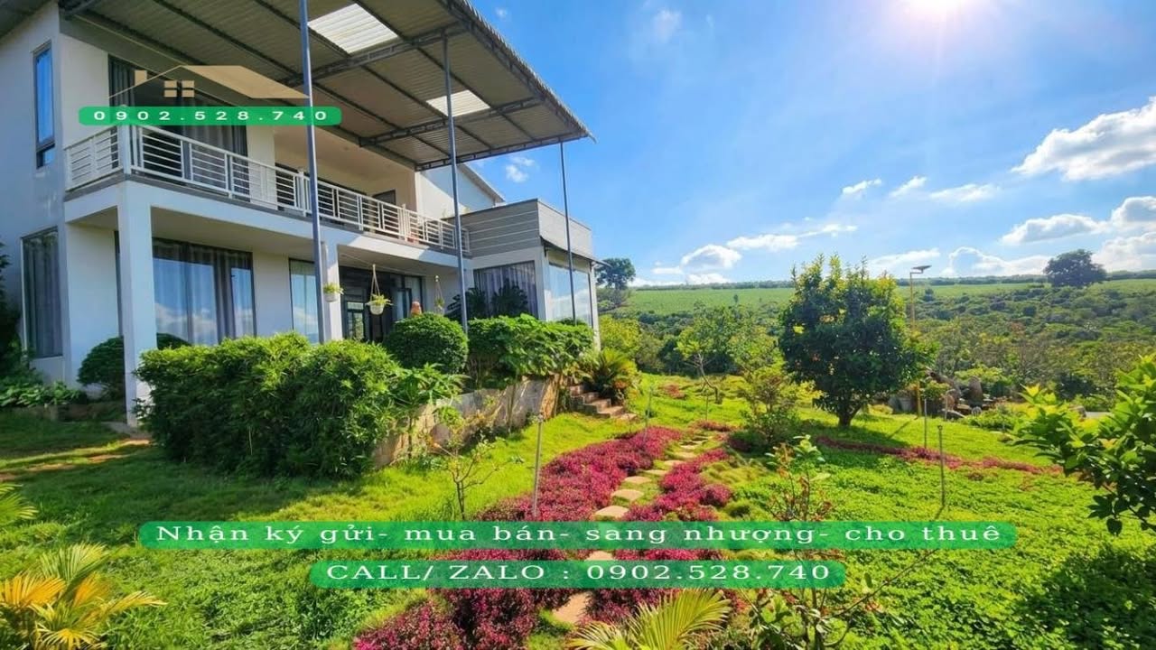 Bán nhà vườn nghỉ dưỡng Lâm Hà 6000m² giá 10.5 tỷ - View hồ Phúc Thọ tuyệt đẹp!