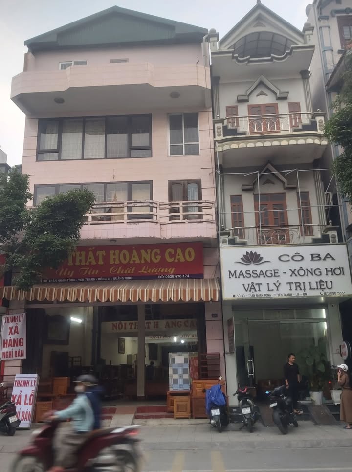 Cho thuê nhà mặt đường Trần Nhân Tông, Uông Bí - Diện tích 7.2m x 23m, 4 tầng thỏa thuận giá!