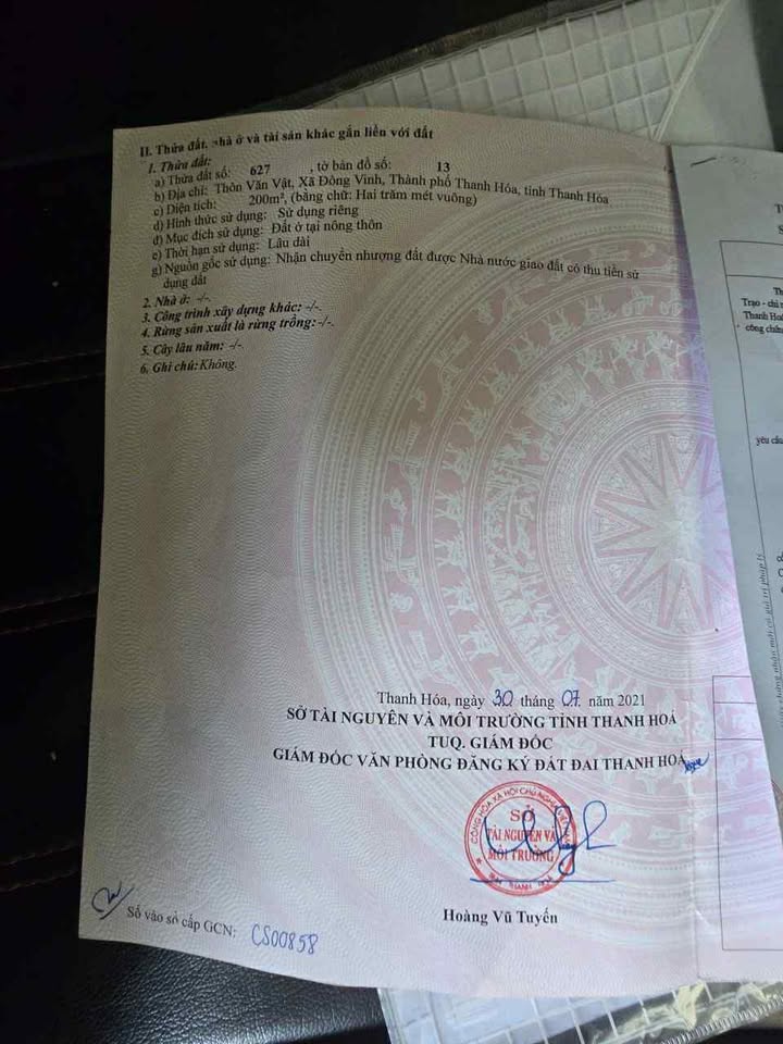 Đất nền Đông Vinh 300m² giá 2 tỷ - Cơ hội đầu tư hấp dẫn!