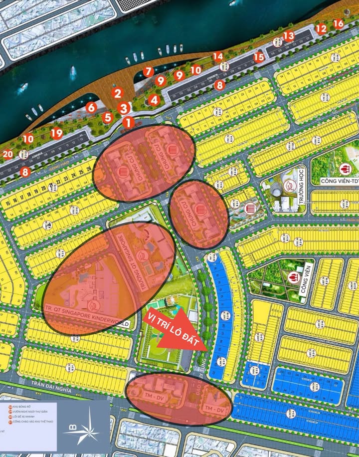 Đất nền Đào Duy Tùng, KĐT Phú Mỹ An 375m² giá 17.5 tỷ - Cơ hội đầu tư vàng!