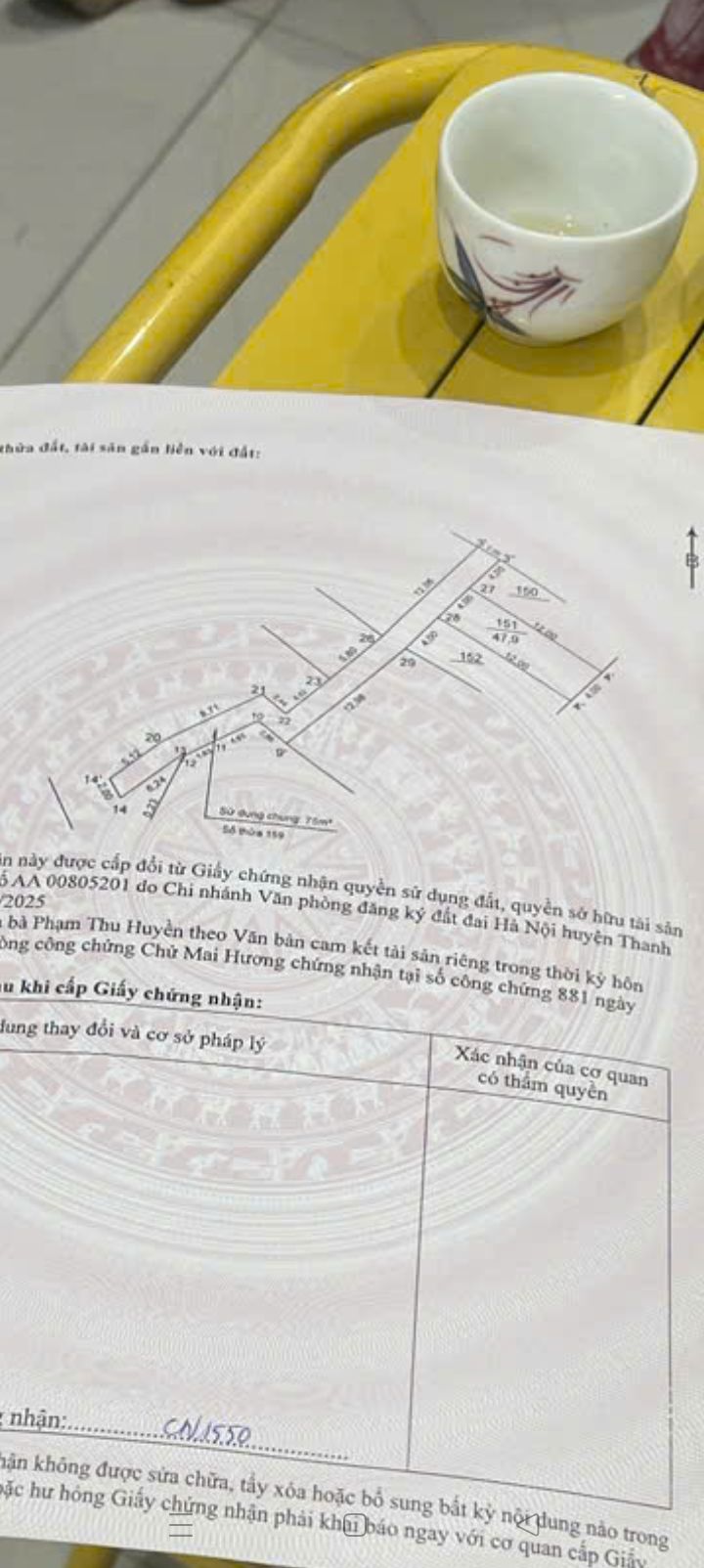 Đất thổ cư Đông Mỹ, Thanh Trì 47,9m² giá 4.95 tỷ - Pháp lý rõ ràng, sẵn sàng giao dịch!
