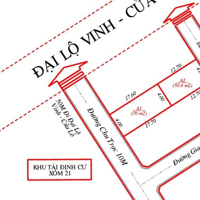 Đất nền đường Chu Trạc Nghi Phú 70m² giá 4 tỷ - Vị trí kết nối khu đô thị sang trọng!